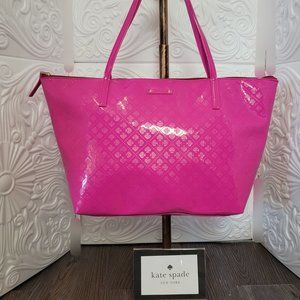 Kate Spade Tote Snapdragon Patten Leather NWOT